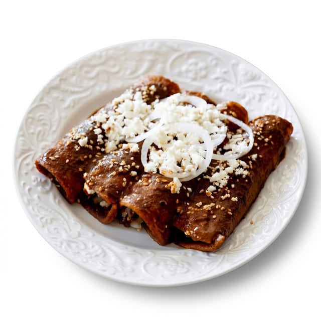 Enchiladas de Mole.